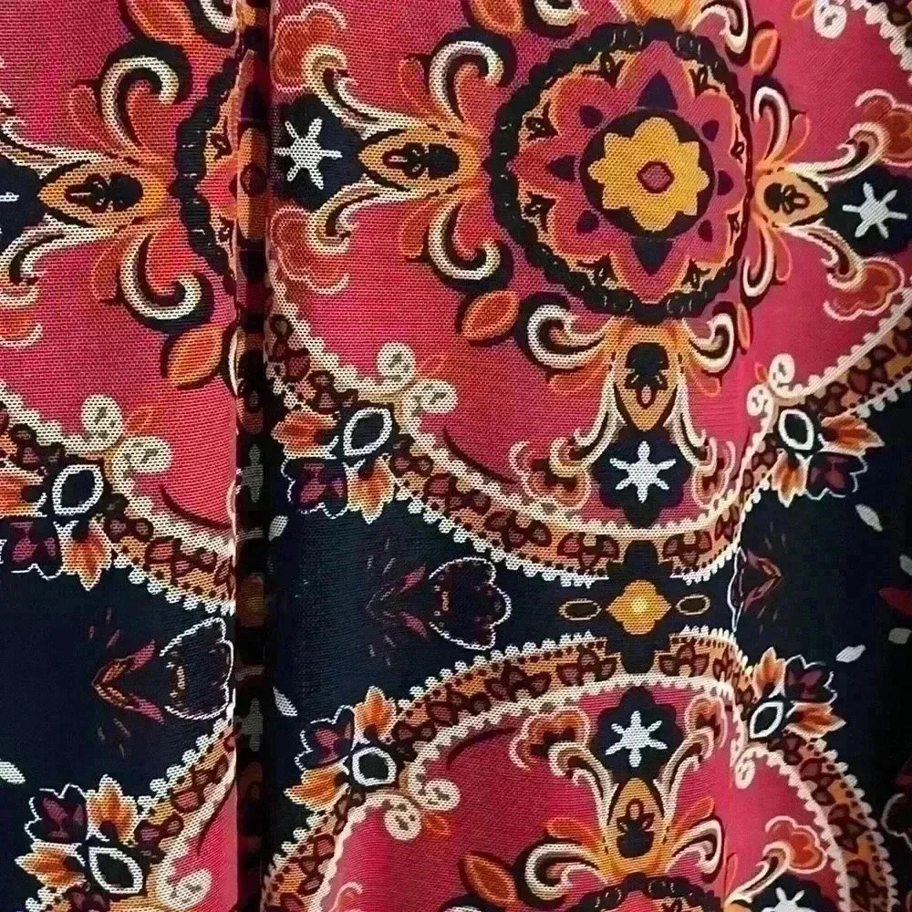 Allison Daley Women’s Size 12 Multi-colored Slip Dress Comfy - Picture 3 of 6